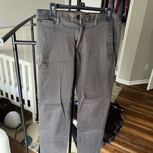 Banana Republic Men's Charcoal Chinos